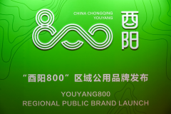 “酉阳800”区域公用品牌形象在京发布