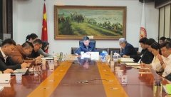 中国民贸召开全体员工大会 专题传达学习贯彻党的二十届四中全会精神