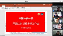 中国一乡一品专家小组对泽普红枣 实施远程评价