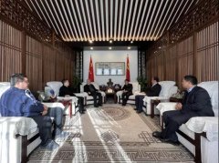 中国标准化专家委员会副主任张纲一行莅临中国民族贸易促进会调研指导