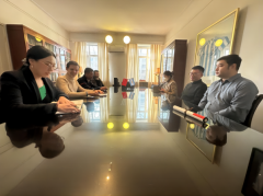 高光时刻丨蓝军拜会阿根廷共和国驻华大使馆